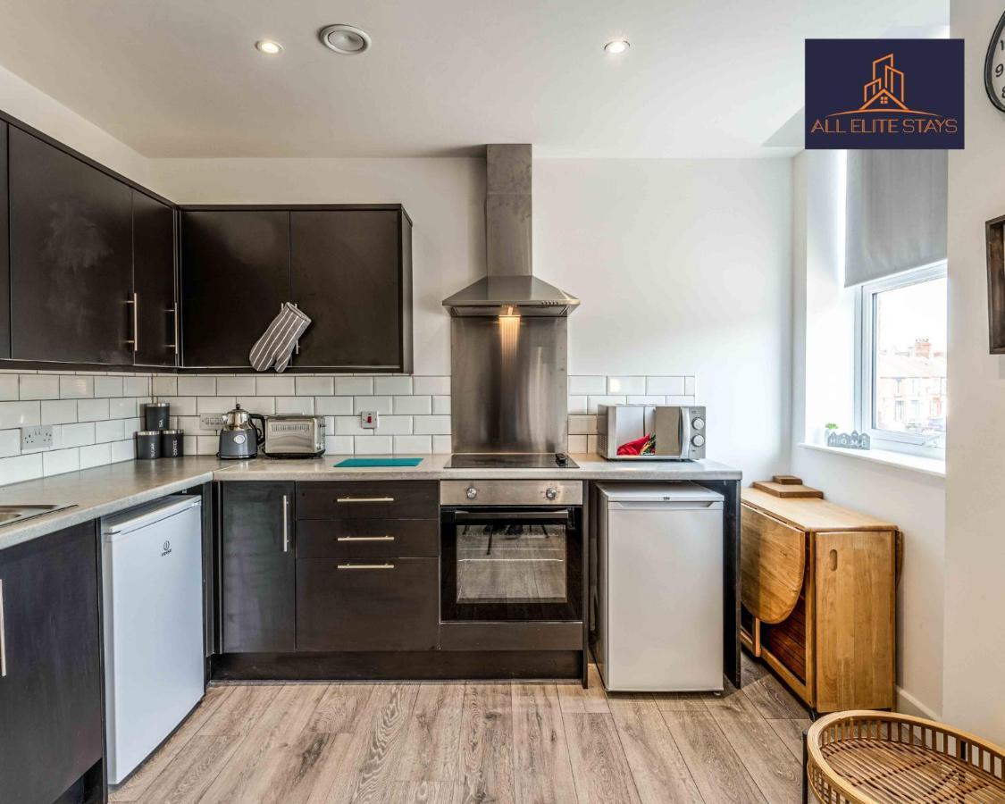 Swan House Apartment 4 - 1 Bed Apartment - Sleeps Up To 4 - Free Parking - Liverpool - Close To City Centre - By All Elite Stays Exterior foto